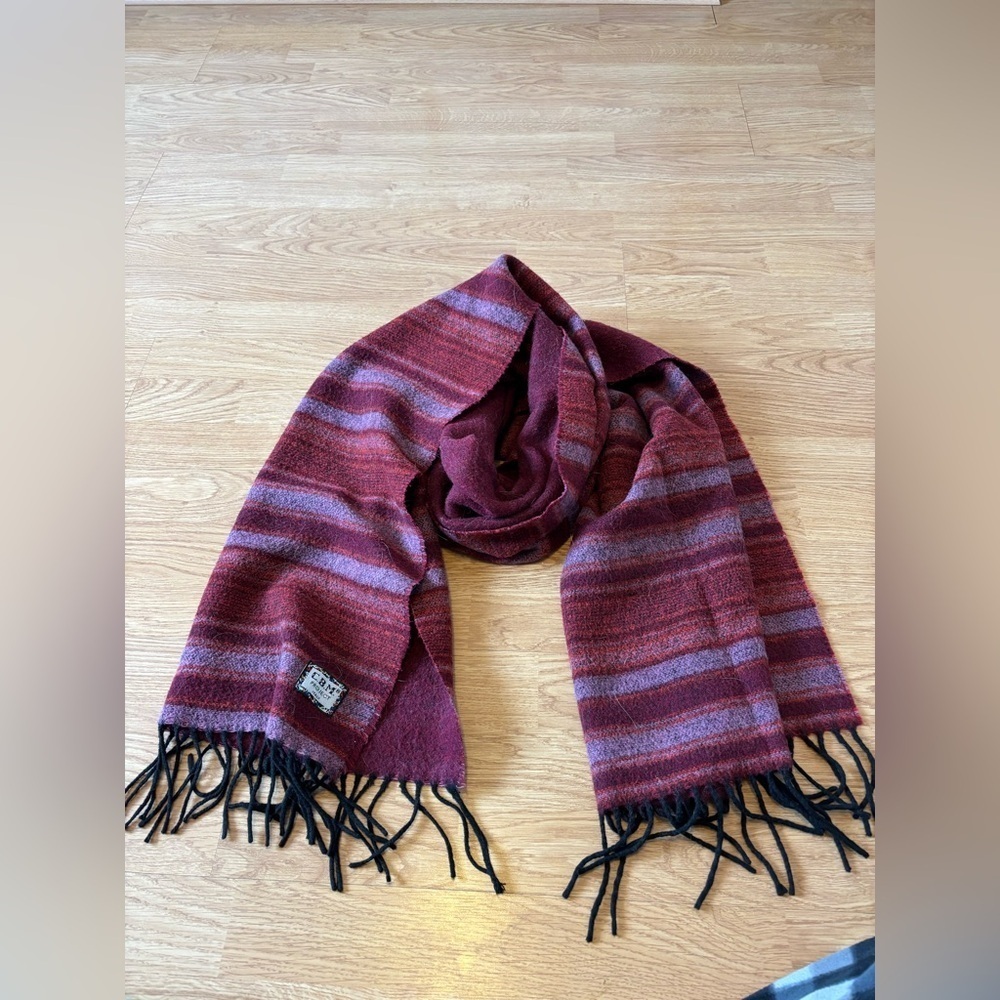 C.B.M Project Pink, Red And Purple Scarf - Picture 7 of 7